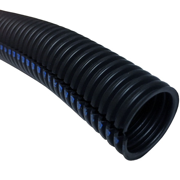 Flame Retardant Polypropylene Split Wire Loom- 5/8" x 50ft- Black